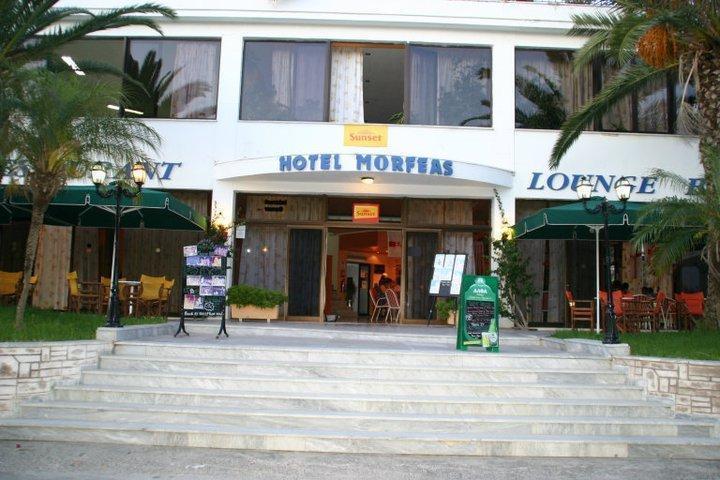 Morfeas Hotel Kávos Eksteriør bilde